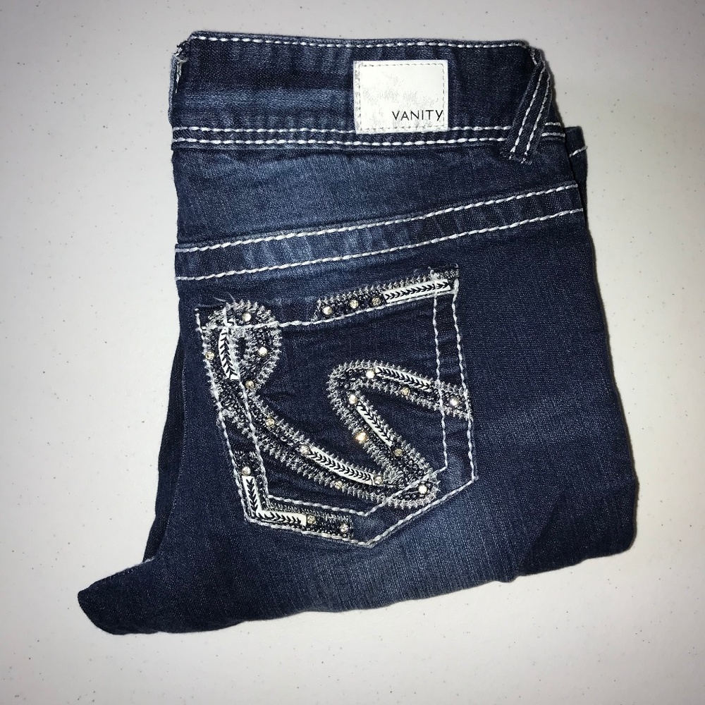 Vanity Premium Collection Jeans: Sz 26W/35L